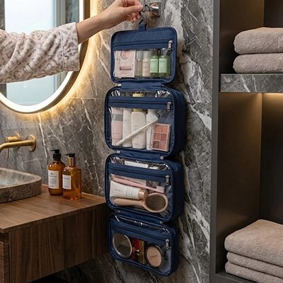 Trousse de toilette rangement salle de bain